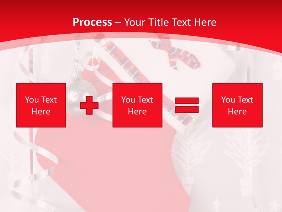 White Christmas Xmas PowerPoint Template