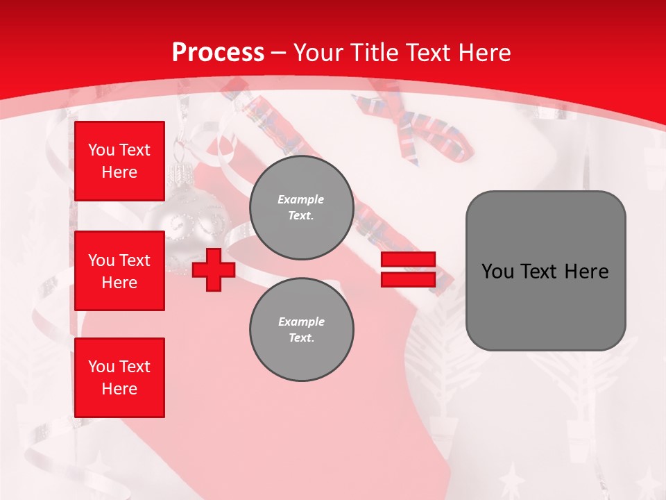 White Christmas Xmas PowerPoint Template