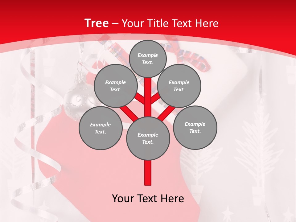 White Christmas Xmas PowerPoint Template