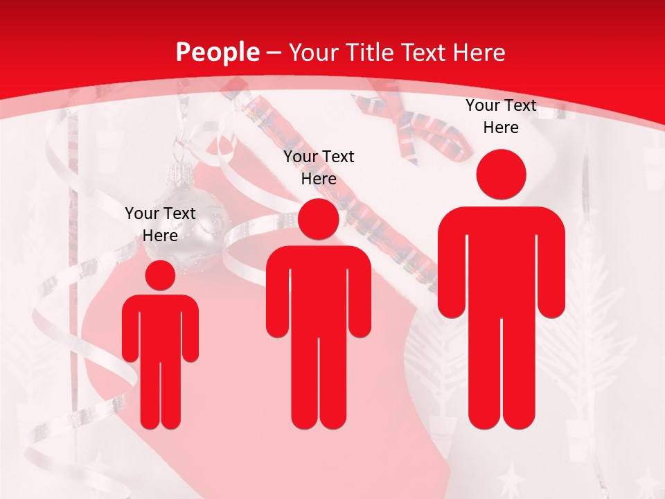 White Christmas Xmas PowerPoint Template