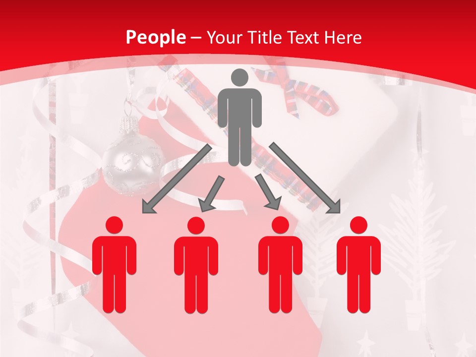 White Christmas Xmas PowerPoint Template