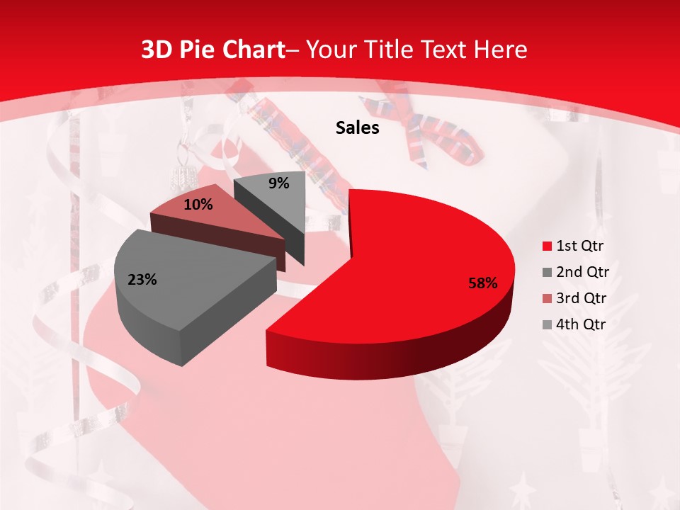 White Christmas Xmas PowerPoint Template