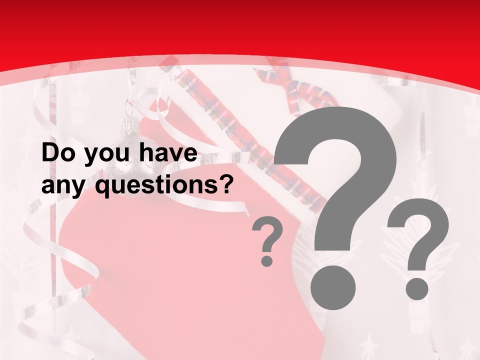 White Christmas Xmas PowerPoint Template