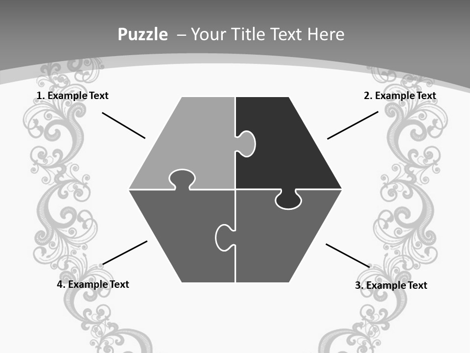 Clipart Vignette Template PowerPoint Template