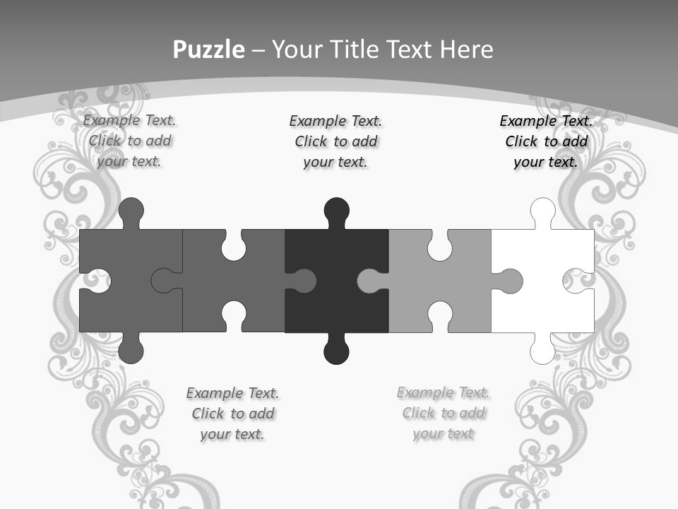 Clipart Vignette Template PowerPoint Template