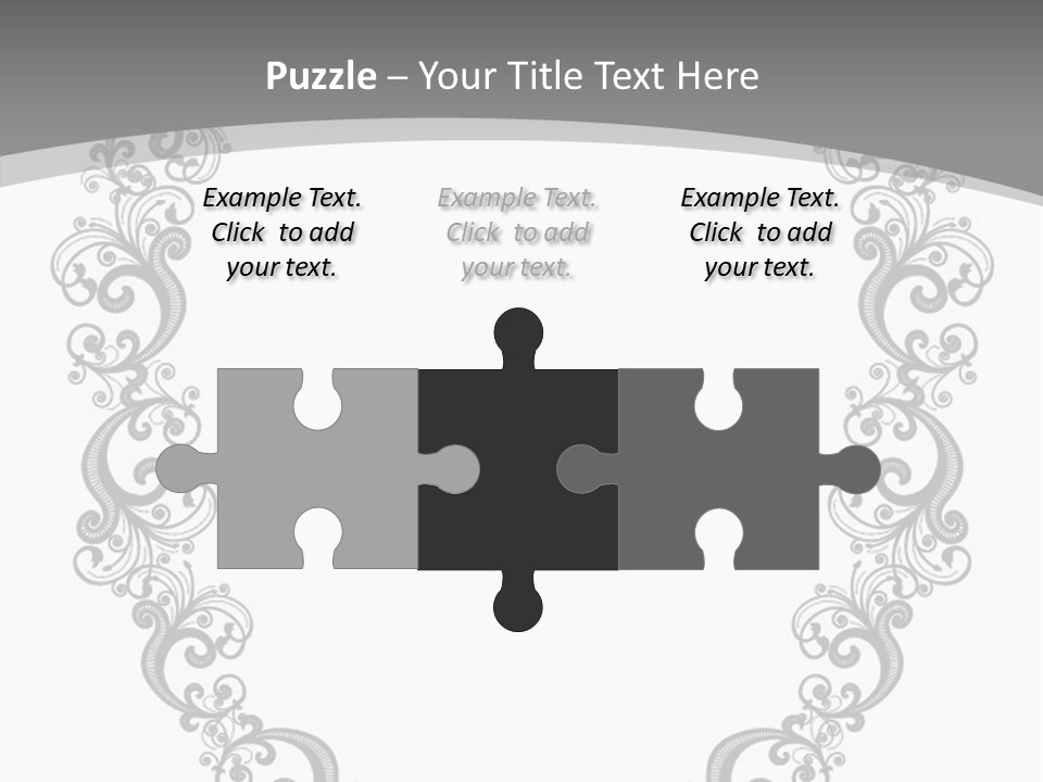 Clipart Vignette Template PowerPoint Template