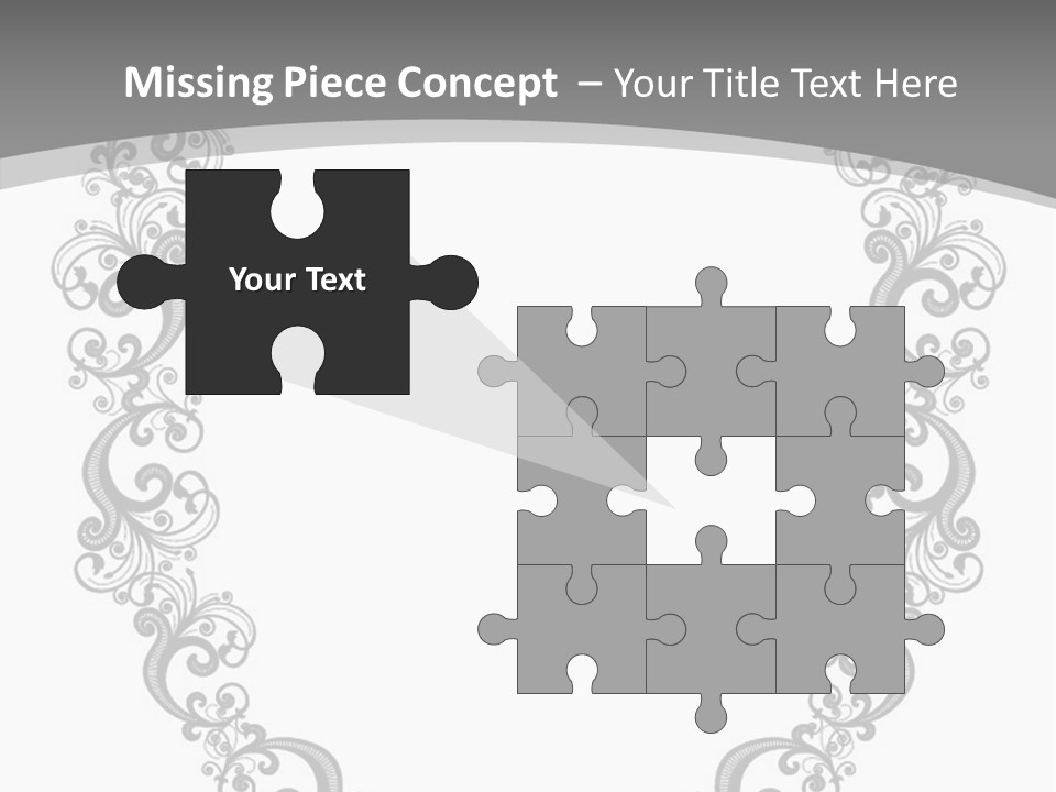 Clipart Vignette Template PowerPoint Template