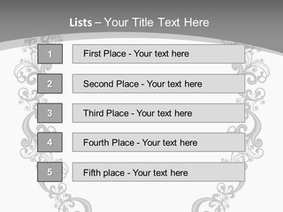 Clipart Vignette Template PowerPoint Template