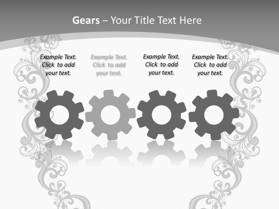 Clipart Vignette Template PowerPoint Template