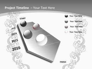 Clipart Vignette Template PowerPoint Template