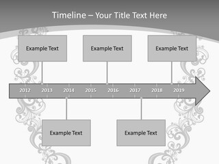 Clipart Vignette Template PowerPoint Template