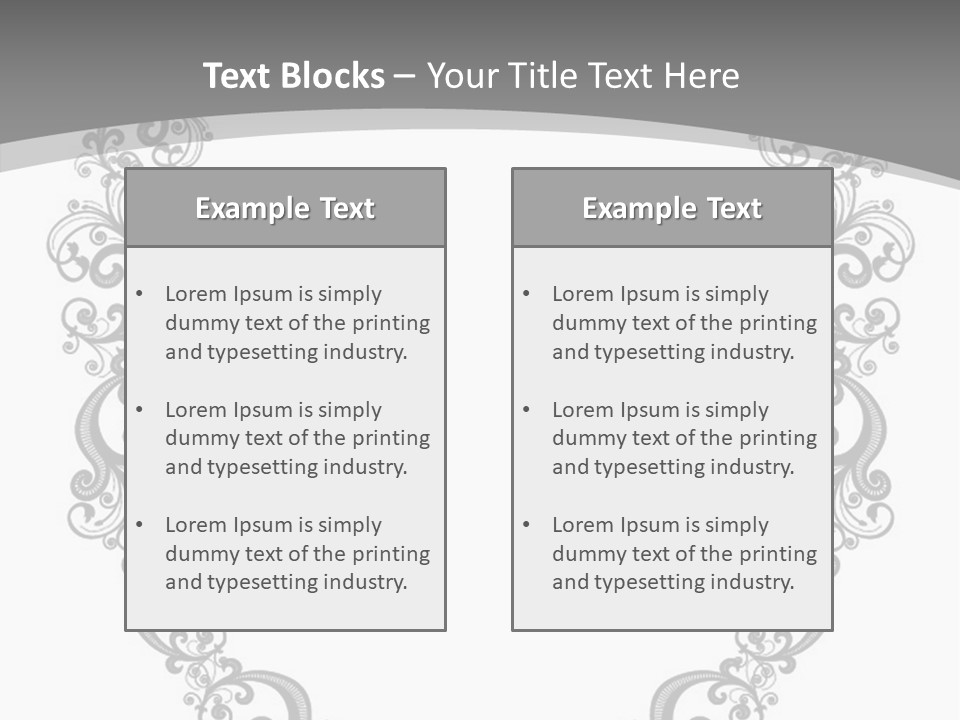 Clipart Vignette Template PowerPoint Template