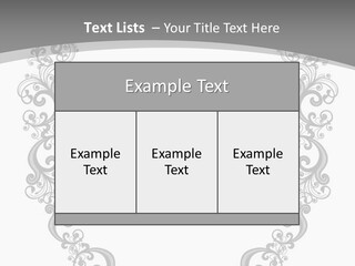 Clipart Vignette Template PowerPoint Template
