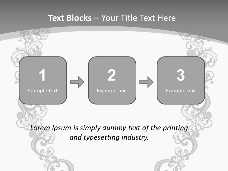 Clipart Vignette Template PowerPoint Template