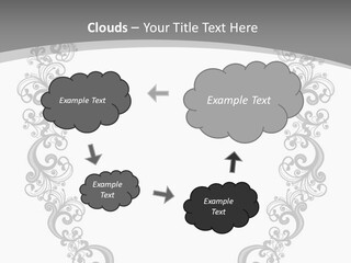 Clipart Vignette Template PowerPoint Template