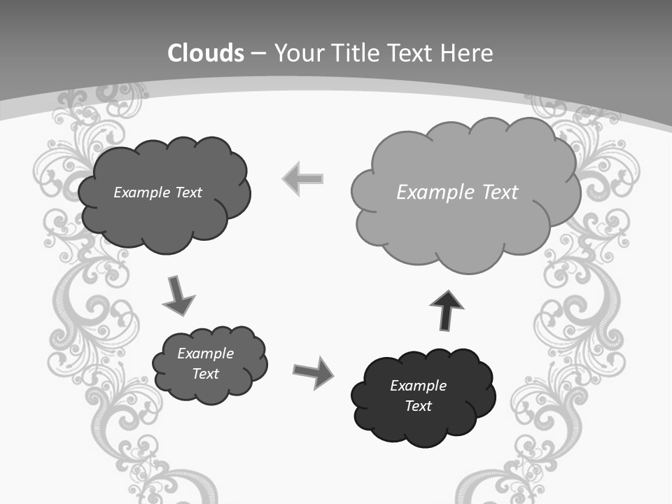 Clipart Vignette Template PowerPoint Template