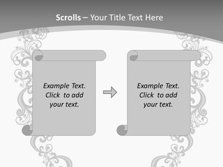 Clipart Vignette Template PowerPoint Template