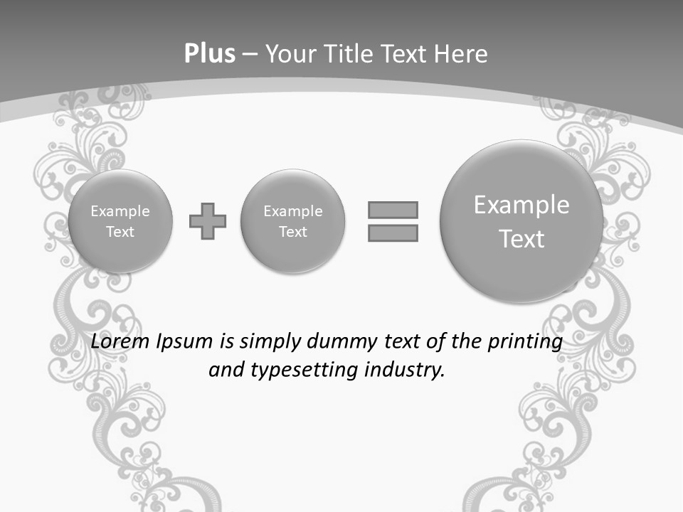 Clipart Vignette Template PowerPoint Template