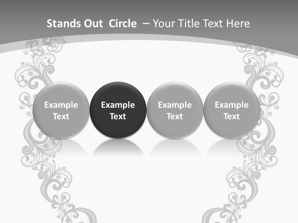 Clipart Vignette Template PowerPoint Template