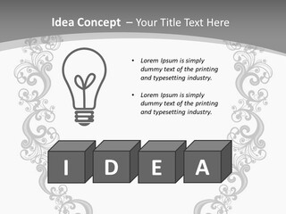 Clipart Vignette Template PowerPoint Template