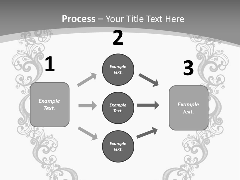 Clipart Vignette Template PowerPoint Template