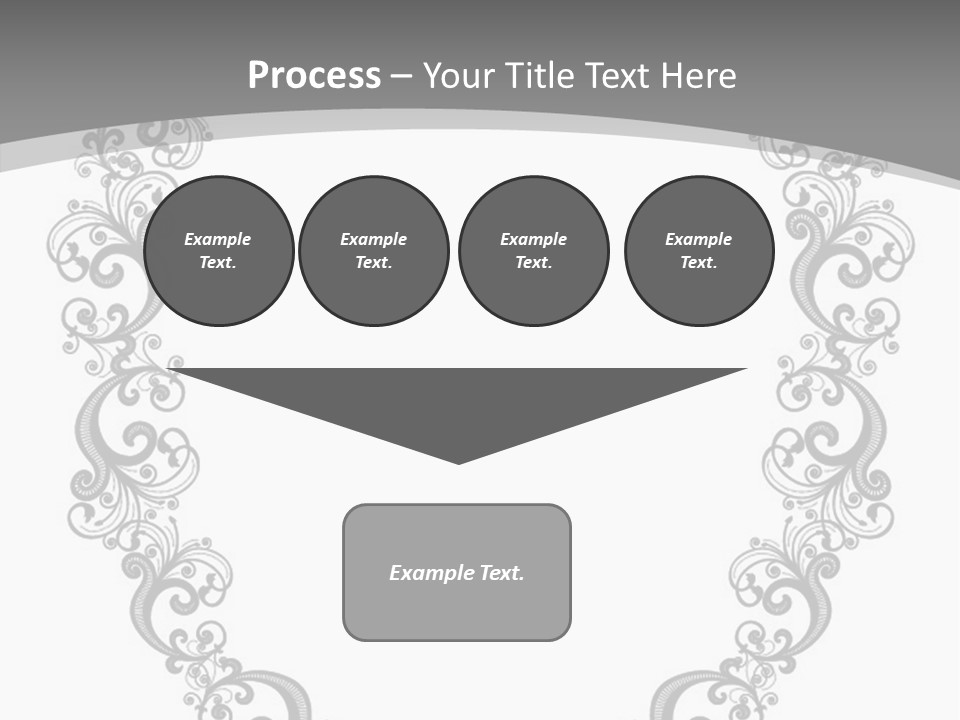 Clipart Vignette Template PowerPoint Template