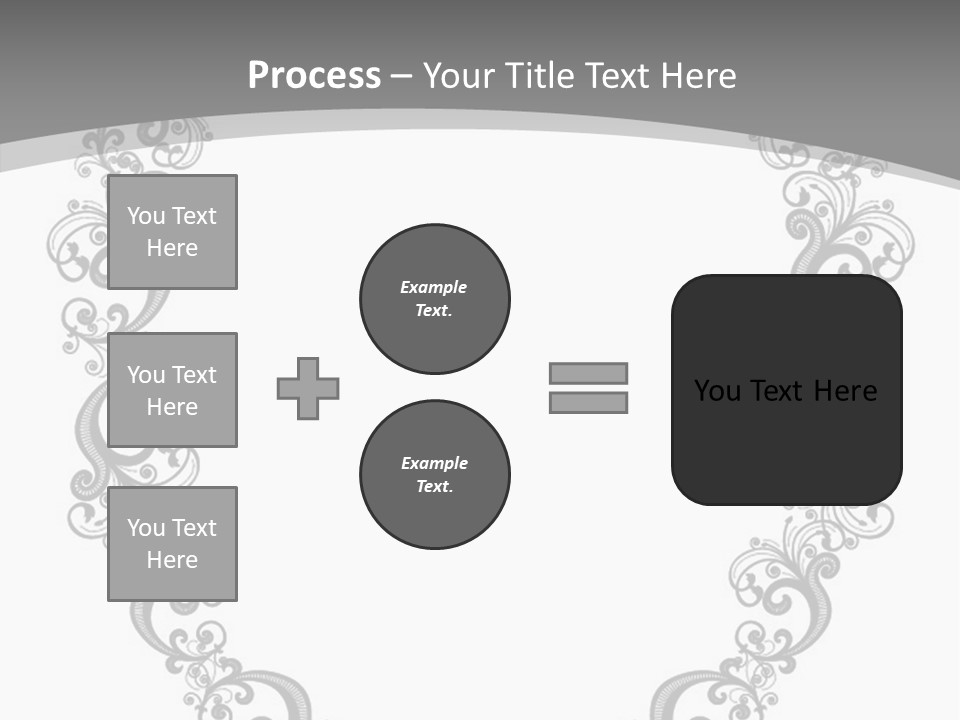 Clipart Vignette Template PowerPoint Template