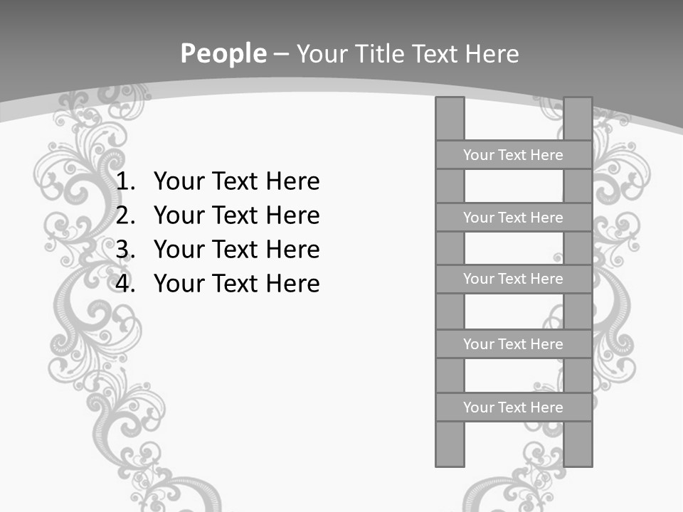 Clipart Vignette Template PowerPoint Template