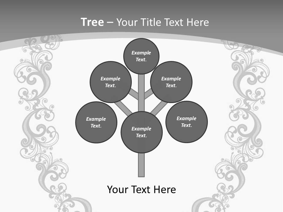 Clipart Vignette Template PowerPoint Template