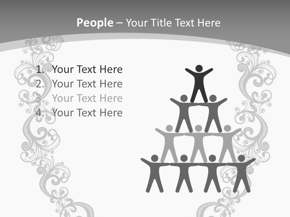 Clipart Vignette Template PowerPoint Template