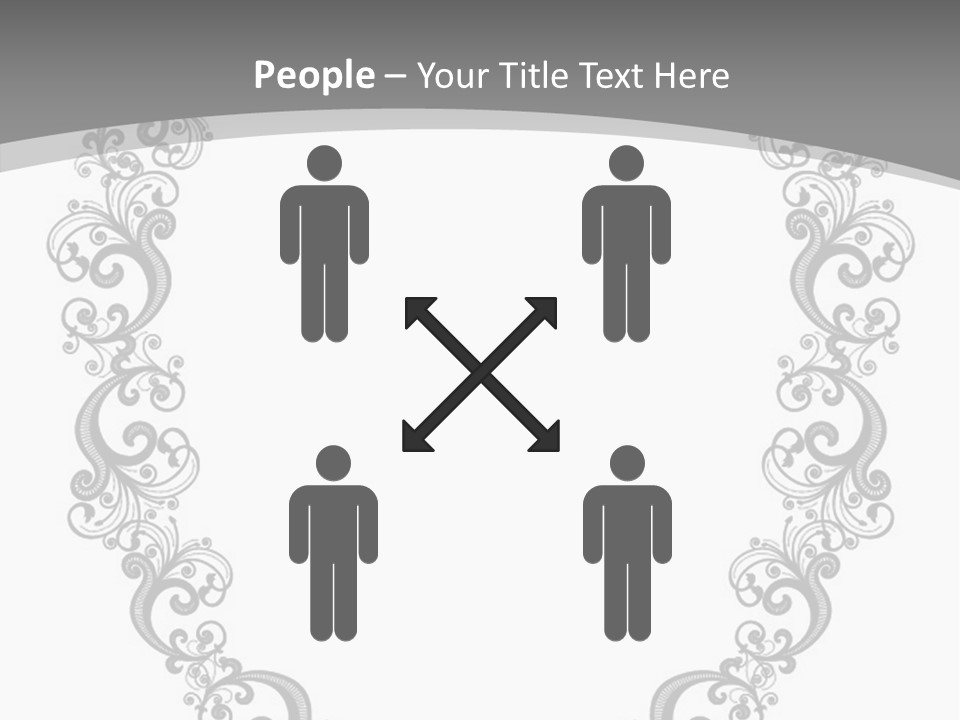 Clipart Vignette Template PowerPoint Template