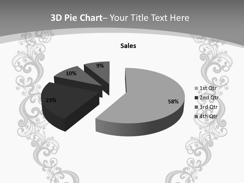 Clipart Vignette Template PowerPoint Template