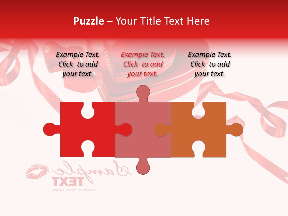 Present Passion Love PowerPoint Template