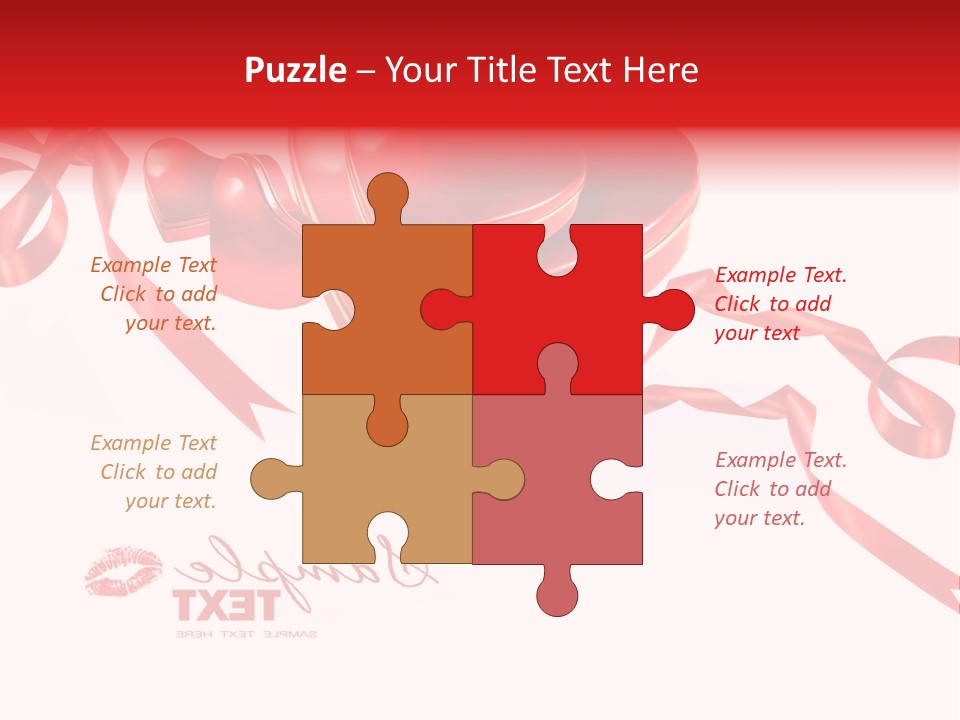 Present Passion Love PowerPoint Template