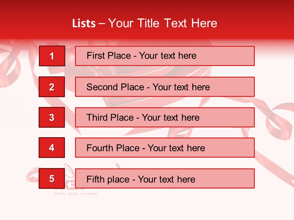 Present Passion Love PowerPoint Template