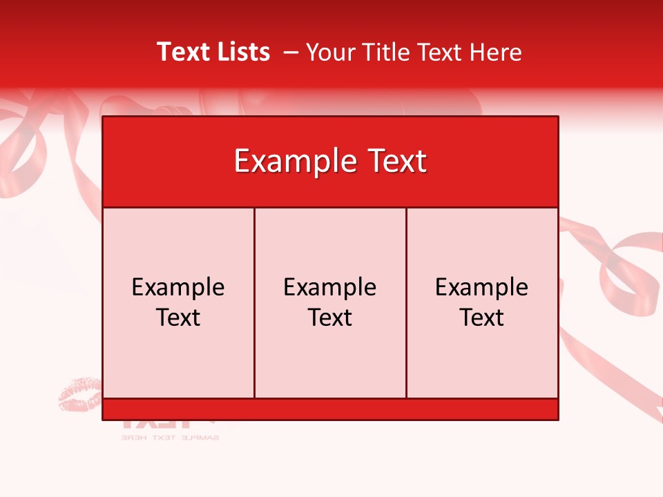 Present Passion Love PowerPoint Template