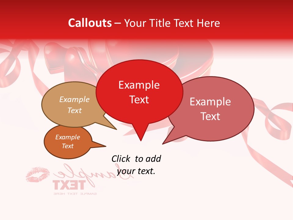 Present Passion Love PowerPoint Template