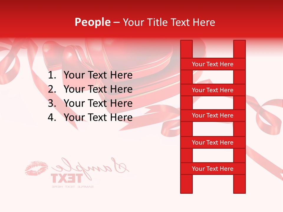 Present Passion Love PowerPoint Template