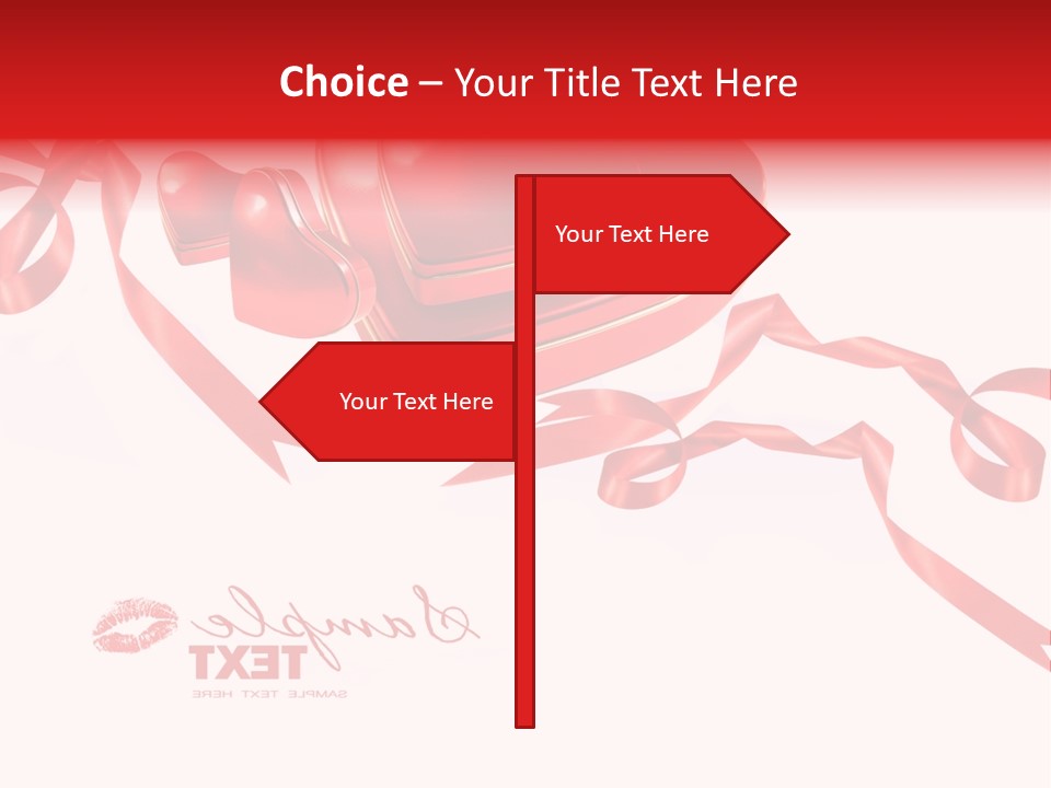 Present Passion Love PowerPoint Template