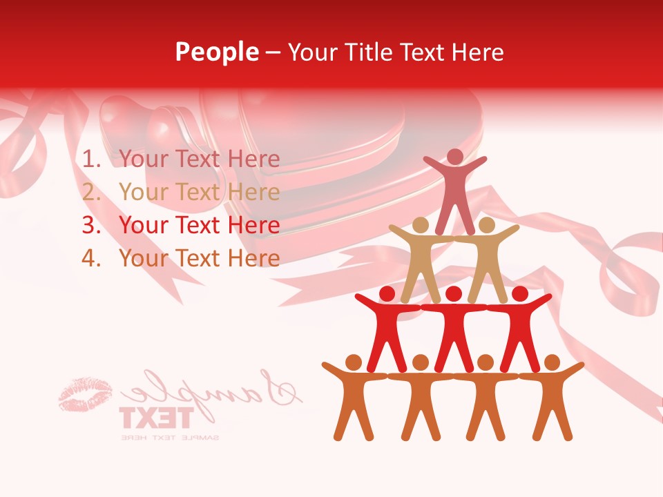 Present Passion Love PowerPoint Template