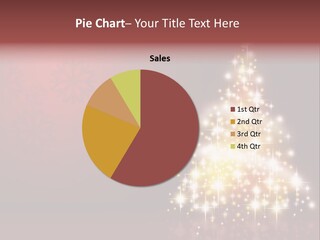 Abstract Xmas Red PowerPoint Template