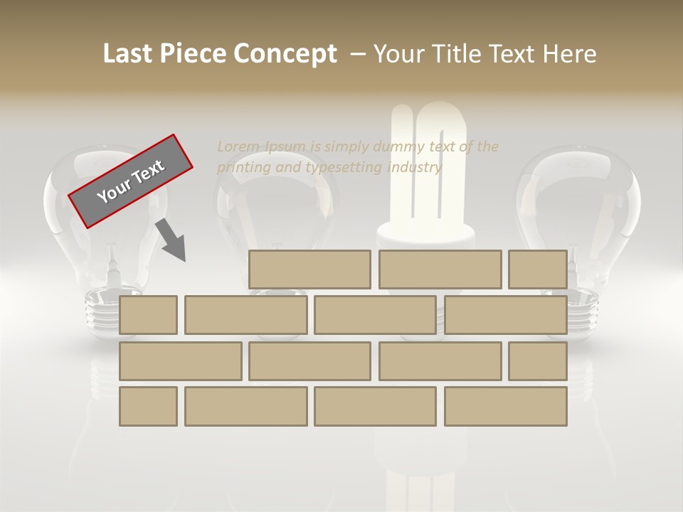 Economical Innovation Transparent PowerPoint Template