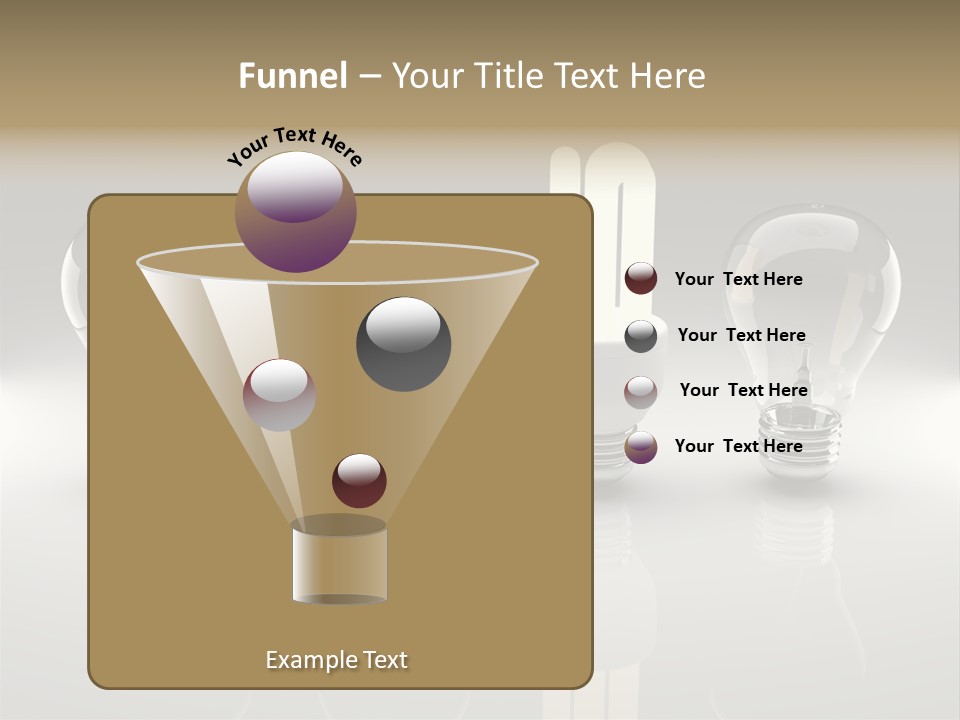 Economical Innovation Transparent PowerPoint Template
