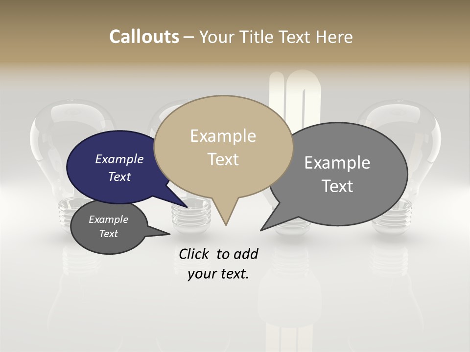 Economical Innovation Transparent PowerPoint Template