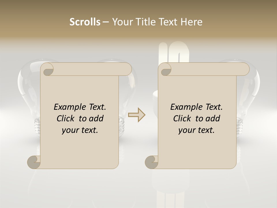 Economical Innovation Transparent PowerPoint Template