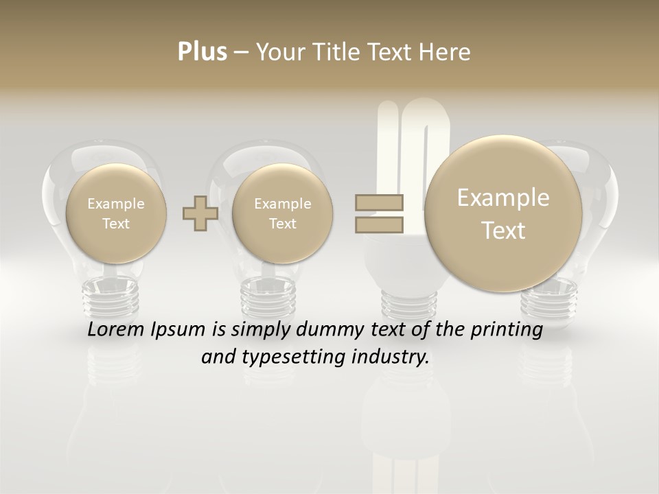 Economical Innovation Transparent PowerPoint Template