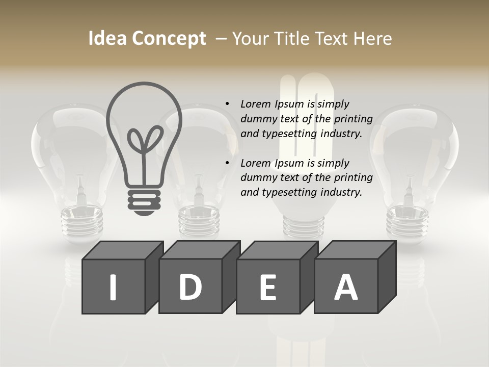 Economical Innovation Transparent PowerPoint Template
