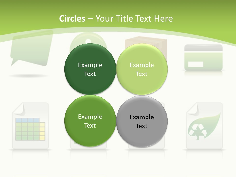 Doc Online Shopping Box PowerPoint Template