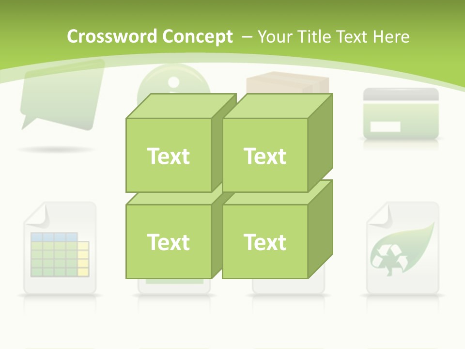 Doc Online Shopping Box PowerPoint Template