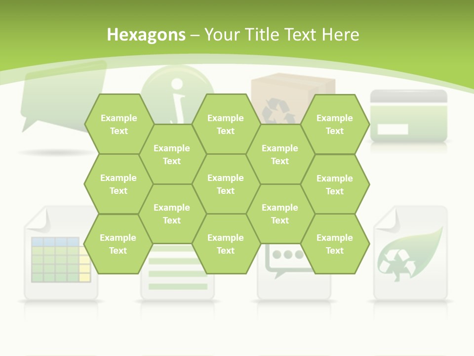 Doc Online Shopping Box PowerPoint Template